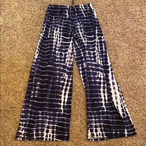 Tie Dye Flowy Pants